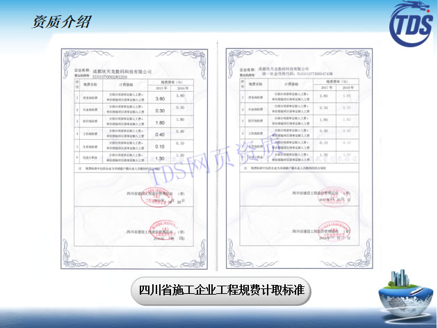 四川省施工企業(yè)工程規(guī)費(fèi)計取標(biāo)準(zhǔn)